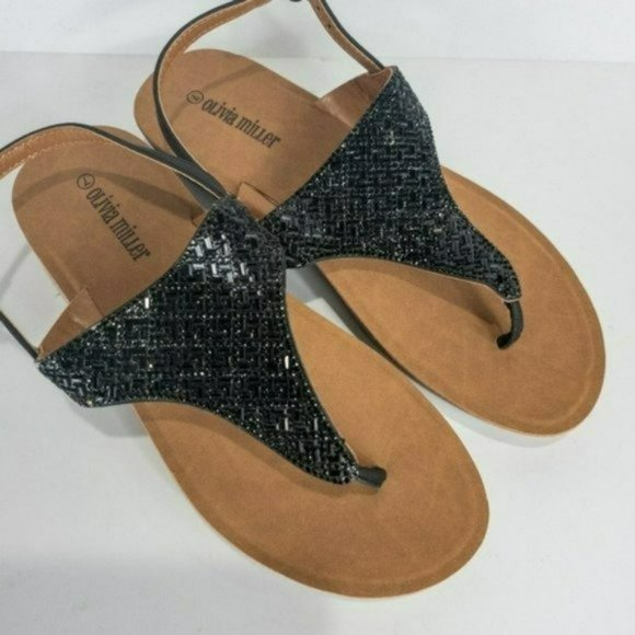 Olivia Miller Beach Dreams Sandals -7 - Picture 3 of 4